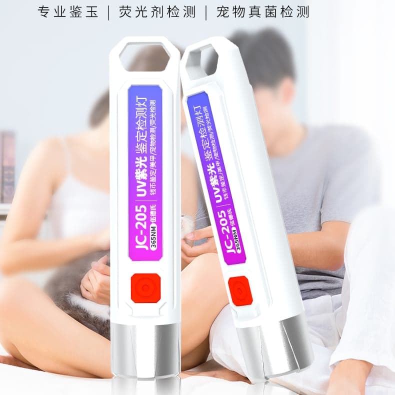 Handheld LED UV Money Currency Detector for Fake Note and Checker for Counterfeit Fake Banknotes
