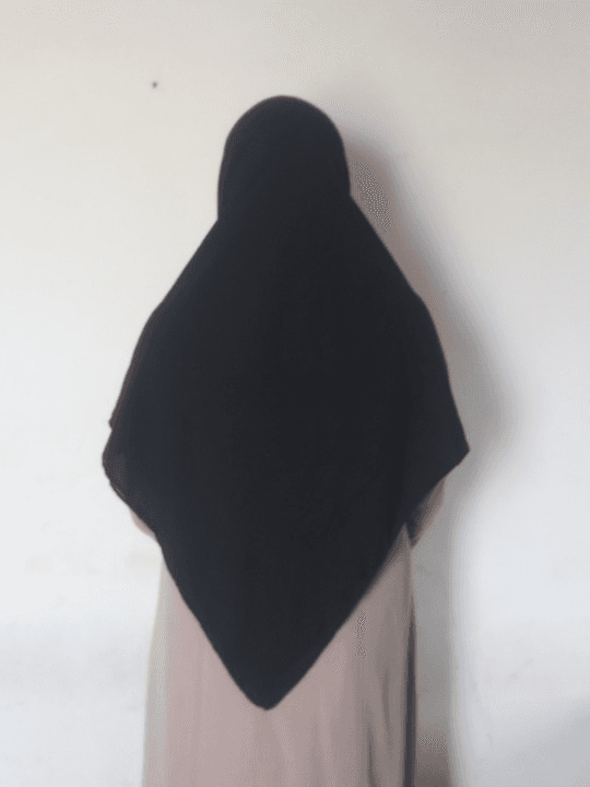 Plain Square Hijab Korean Chiffon Soft Comfortable 55 X 55 Inch For Students And Working Women