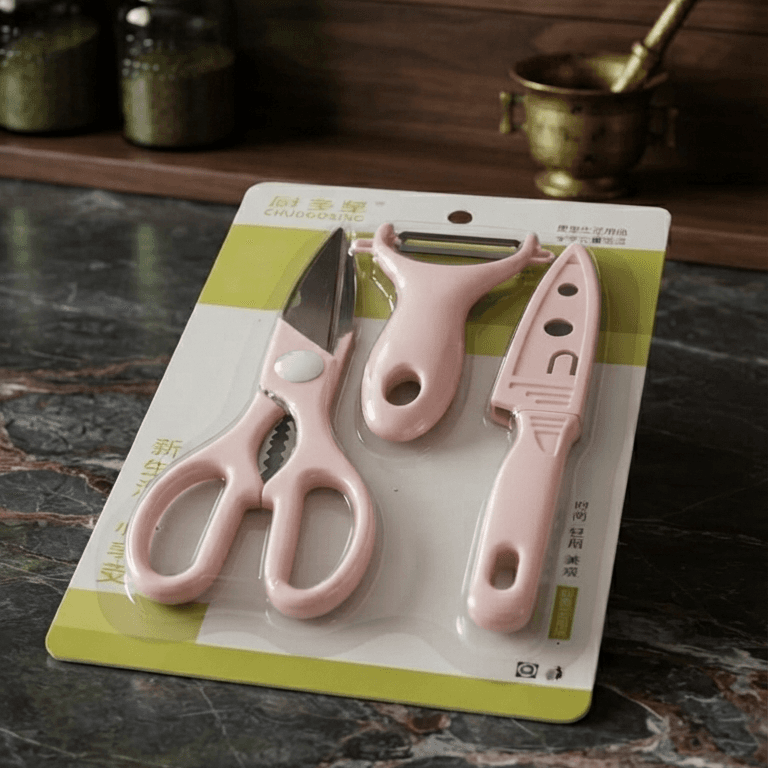 Chuduoxing 3-Piece Kitchen Utensil Set - Durable And Practical Cooking Tools For Efficient Daily Kitchen Tasks And Food Preparation