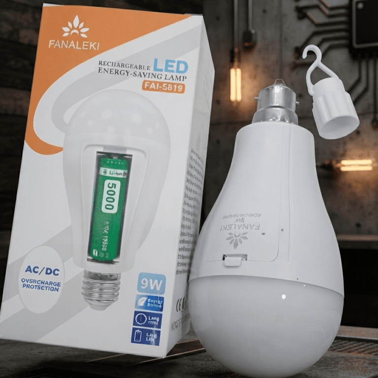 Fanaleki FAI-5819 Energy-Saving Bulb - Lighting Accessory Formulated For Daily Illumination And Efficient Power Maintenance Routine