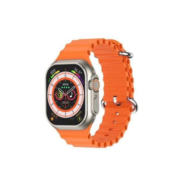 V200 Ultra 2.2" Smart Watch with Wearfit Pro App – IP68 Waterproof Sport Fitness Watch (Orange)