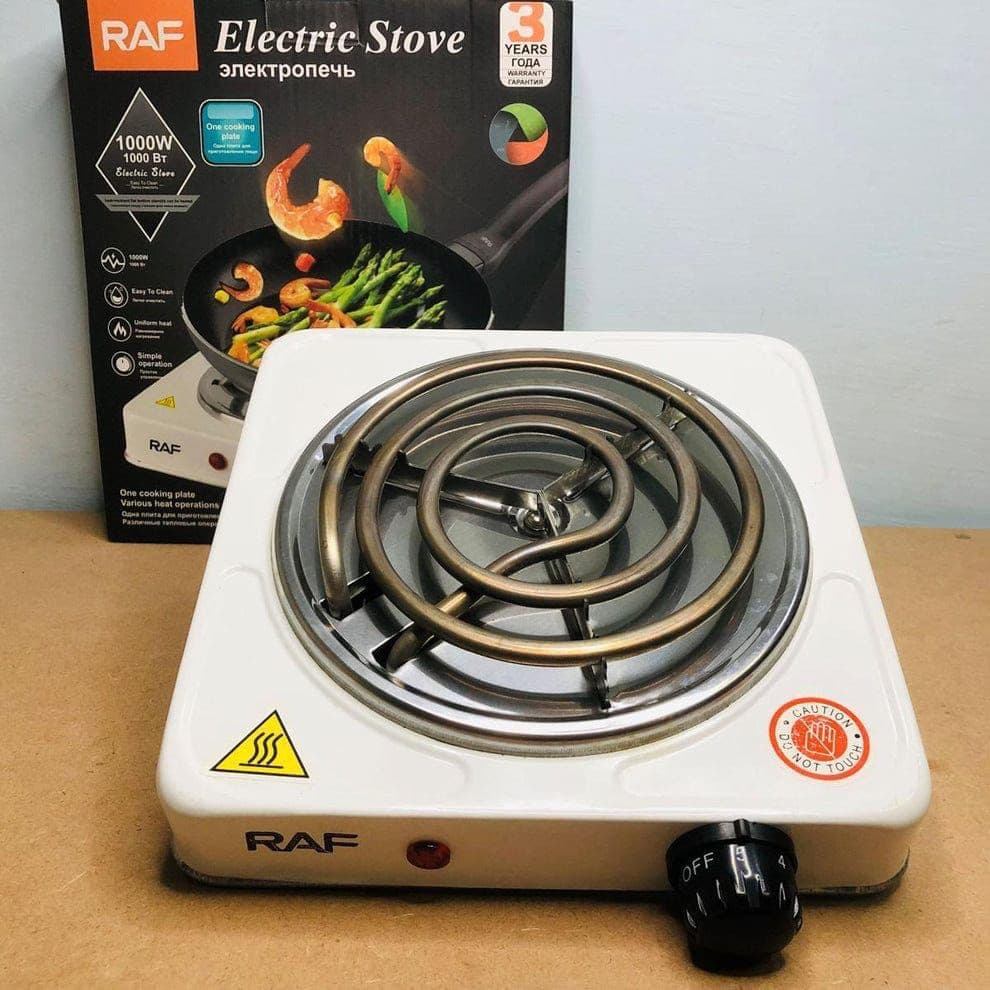 Raf Electric Stove 1000W - Kitchen Appliance Designed For Cooking And Daily Food Preparation Routine