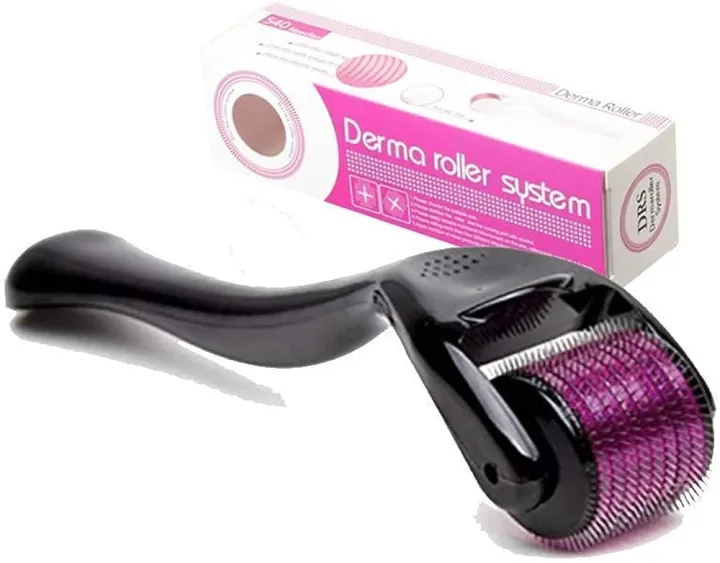 Titanium Needles Derma Roller 0.5mm Length Size - Skincare Product Designed For Beauty And Daily Skincare Routine - With Box