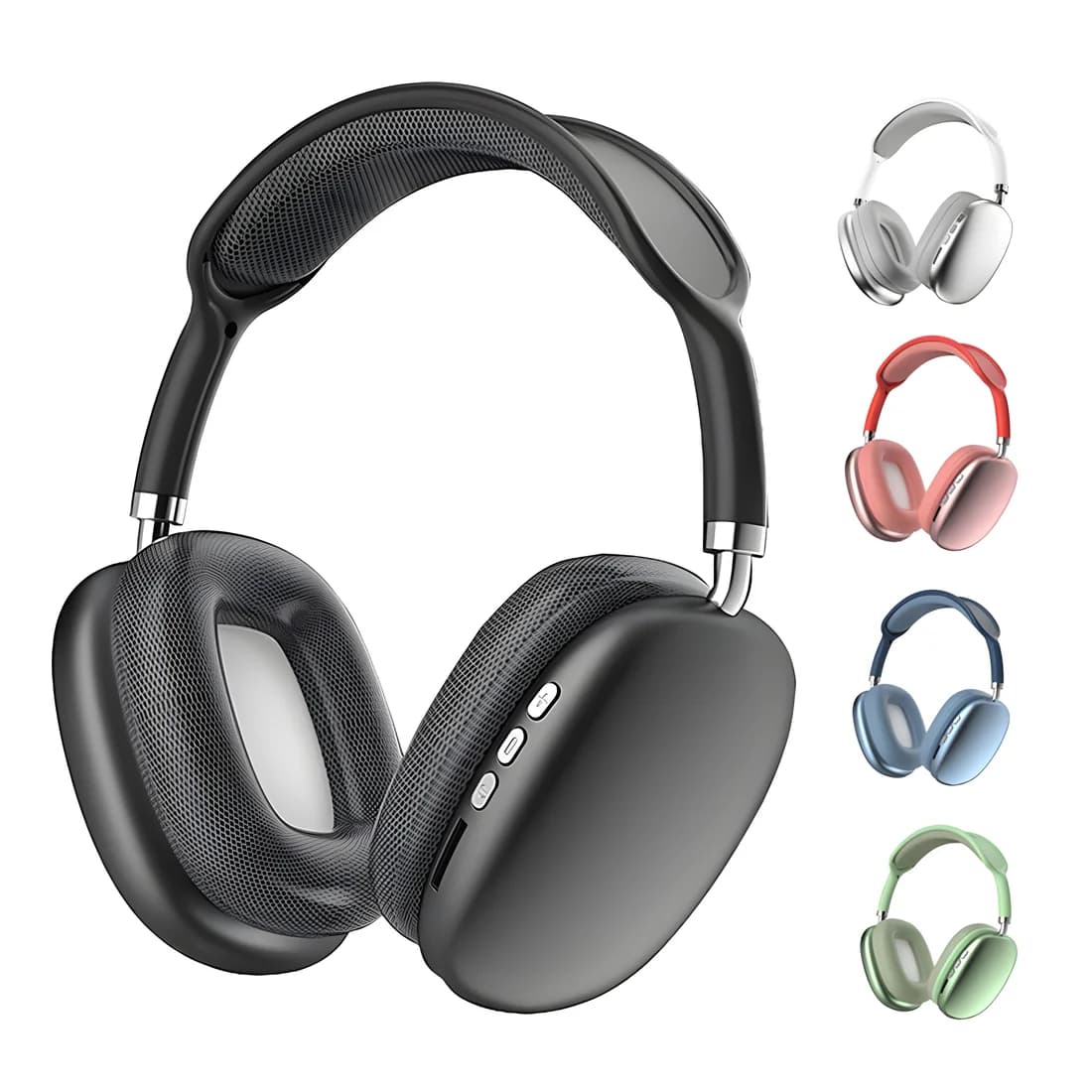 P9 Wireless Bluetooth Headphones – Premium Over-Ear Stereo Headset with Comfortable Ear Cushions