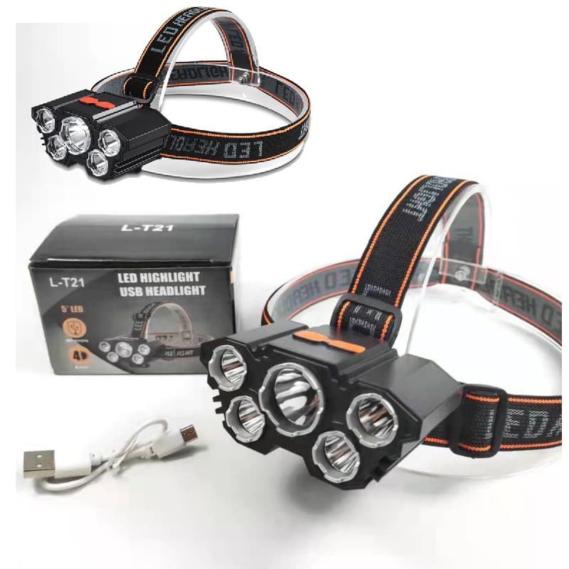 L-T21 LED Highlight USB Headlight - Lighting Product Designed For Illumination And Daily Lighting Routine