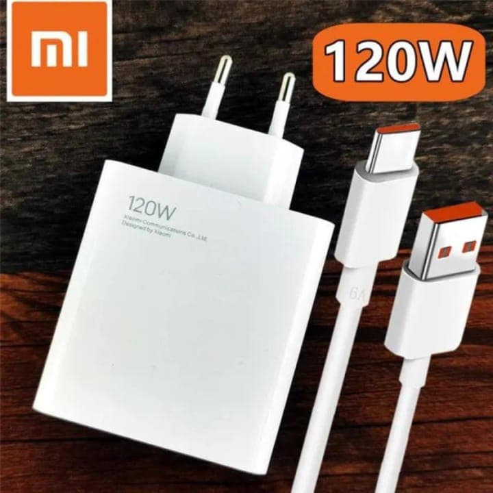 Xiaomi Mi 120W Fast Charger with USB Type-C Turbo Charging Cable