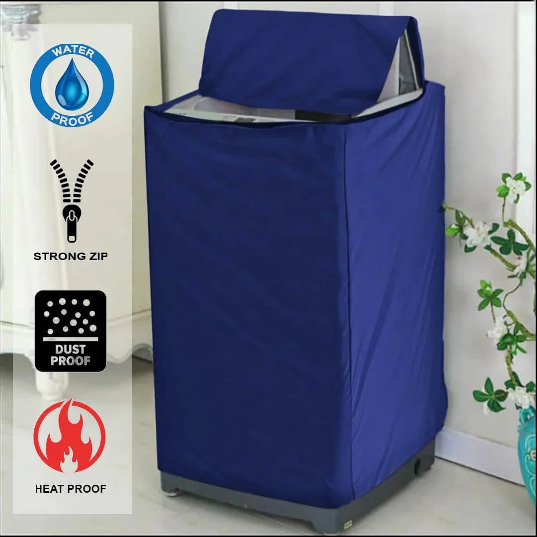 Waterproof Top Load Washing Machine Cover – Durable Parachute Fabric, Random Color