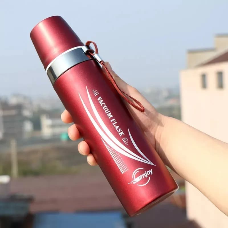 Business Affairs Fashion 750 Ml Stainless Steel Vacuum Flasks - Drinkware Product Designed For Hydration And Daily Beverage Routine (Random Color)