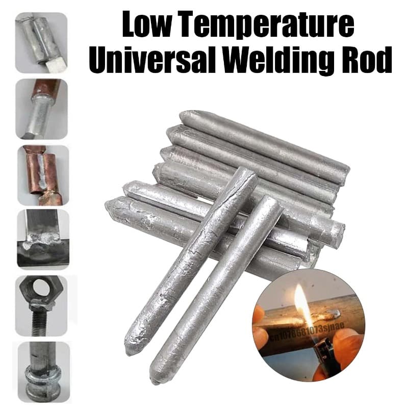 Low Temperature Universal Welding Rod Durable Reliable Strong Bond Easy To Use Practical Choice For Metal Repair And Brazing