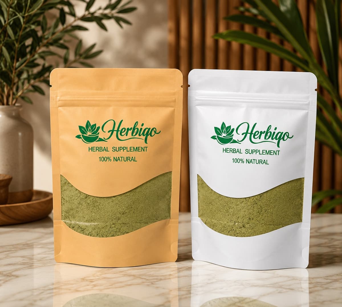 Herbiqo Quit Tobacco Herbal Supplement Combo For Support In Reducing Tobacco Cravings From Cigarettes, Paan, Gutka, Bidi And Naswar