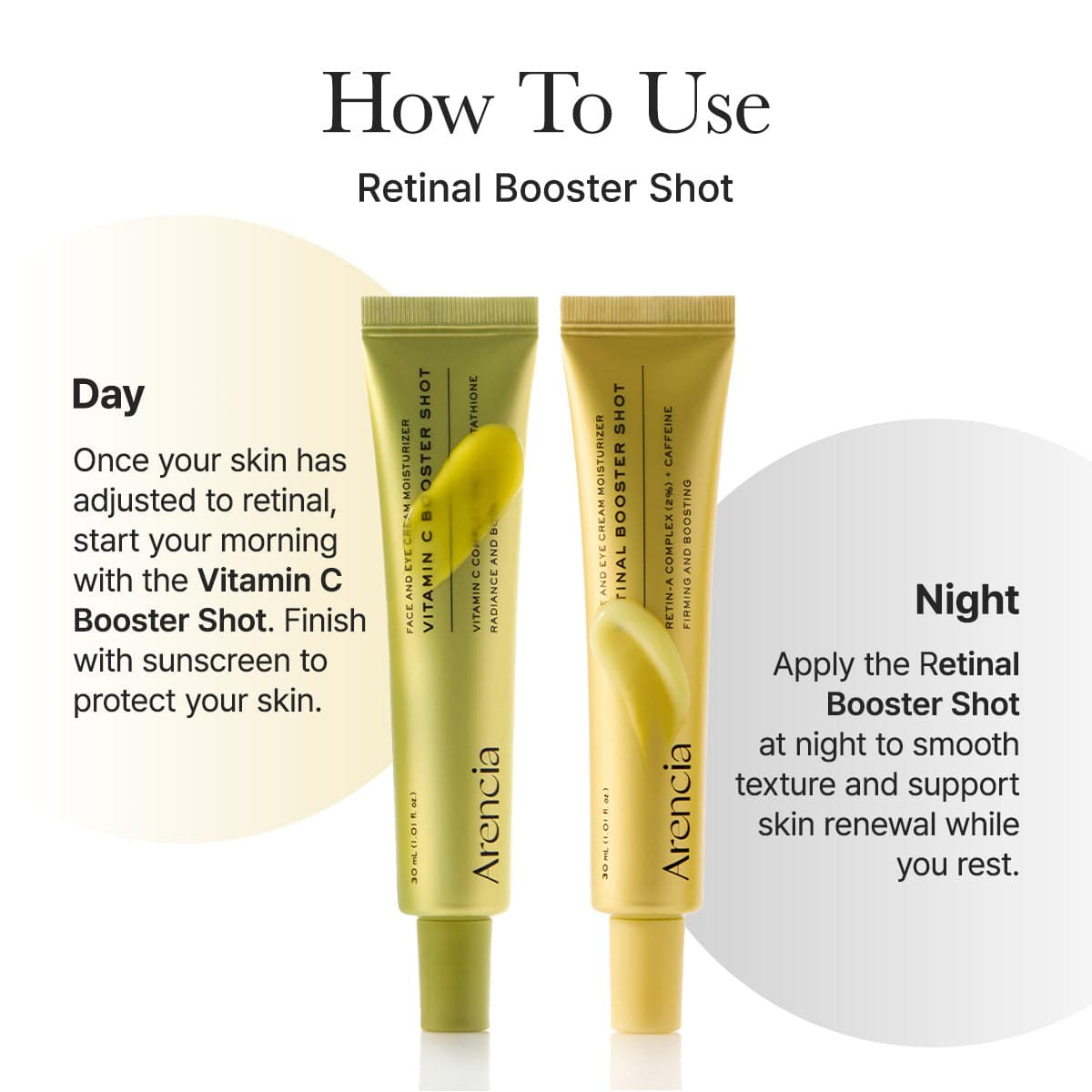 Arencia Vitamin C Booster Shot – Radiance Boosting Face Moisturizer - 30ml