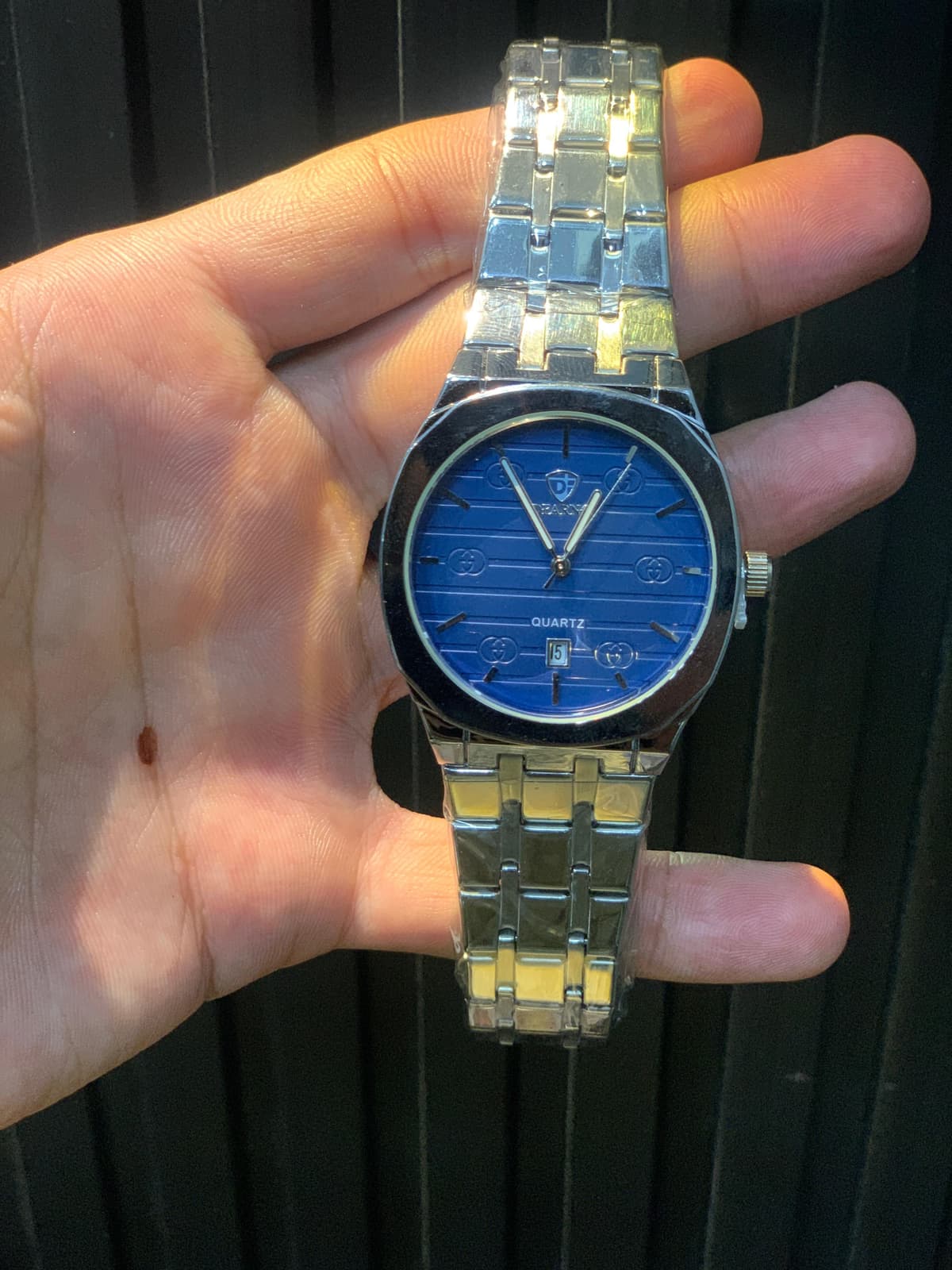Men's Stainless Steel Quartz Wrist Watch