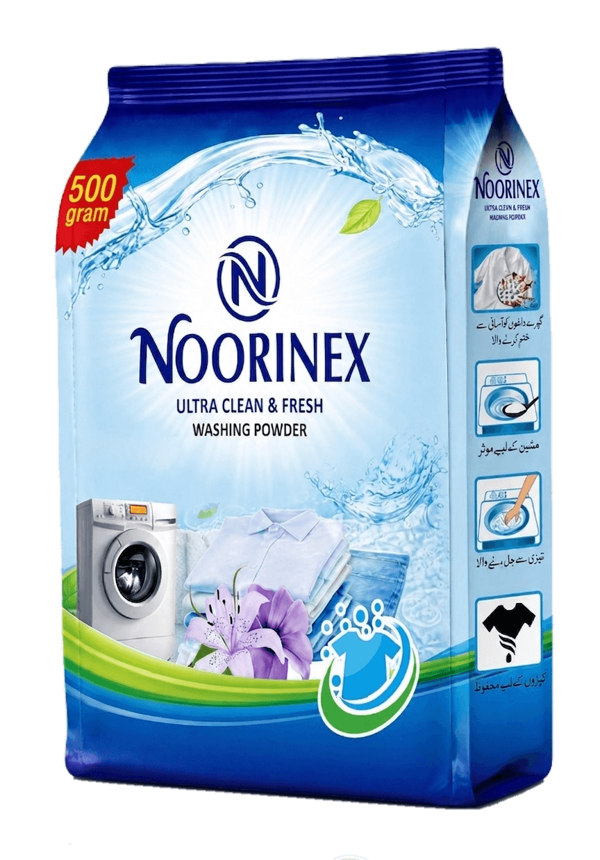 Noorinex Ultra Clean & Fresh Washing Powder 500 Gram Pack For Effective Laundry Cleaning