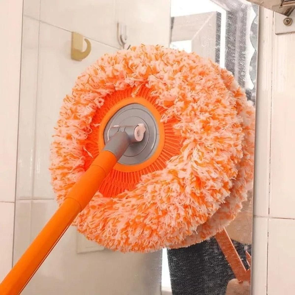 360 Degree Rotatable Adjustable Cleaning Mop Durable Lightweight Easy To Use Practical Choice For Efficient Home And Office Floor Cleaning
